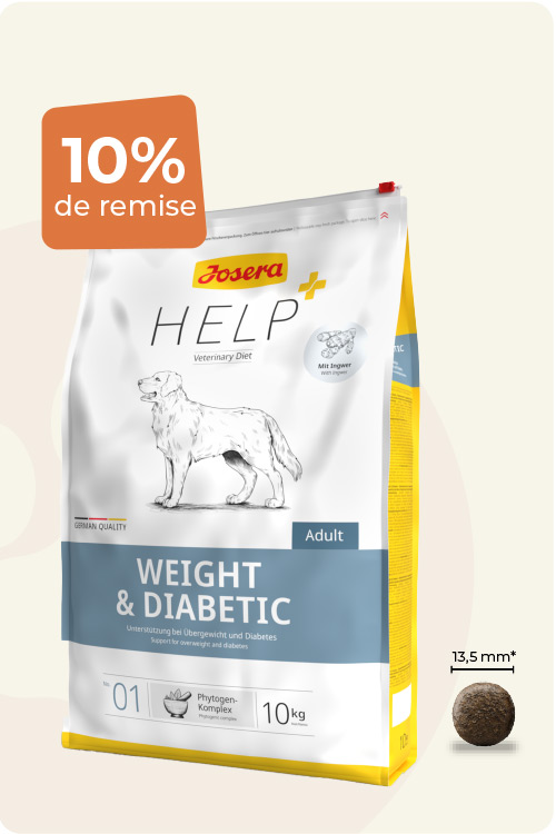 Pour chien adulte en surpoids et/ou à risque de diabète  10kg